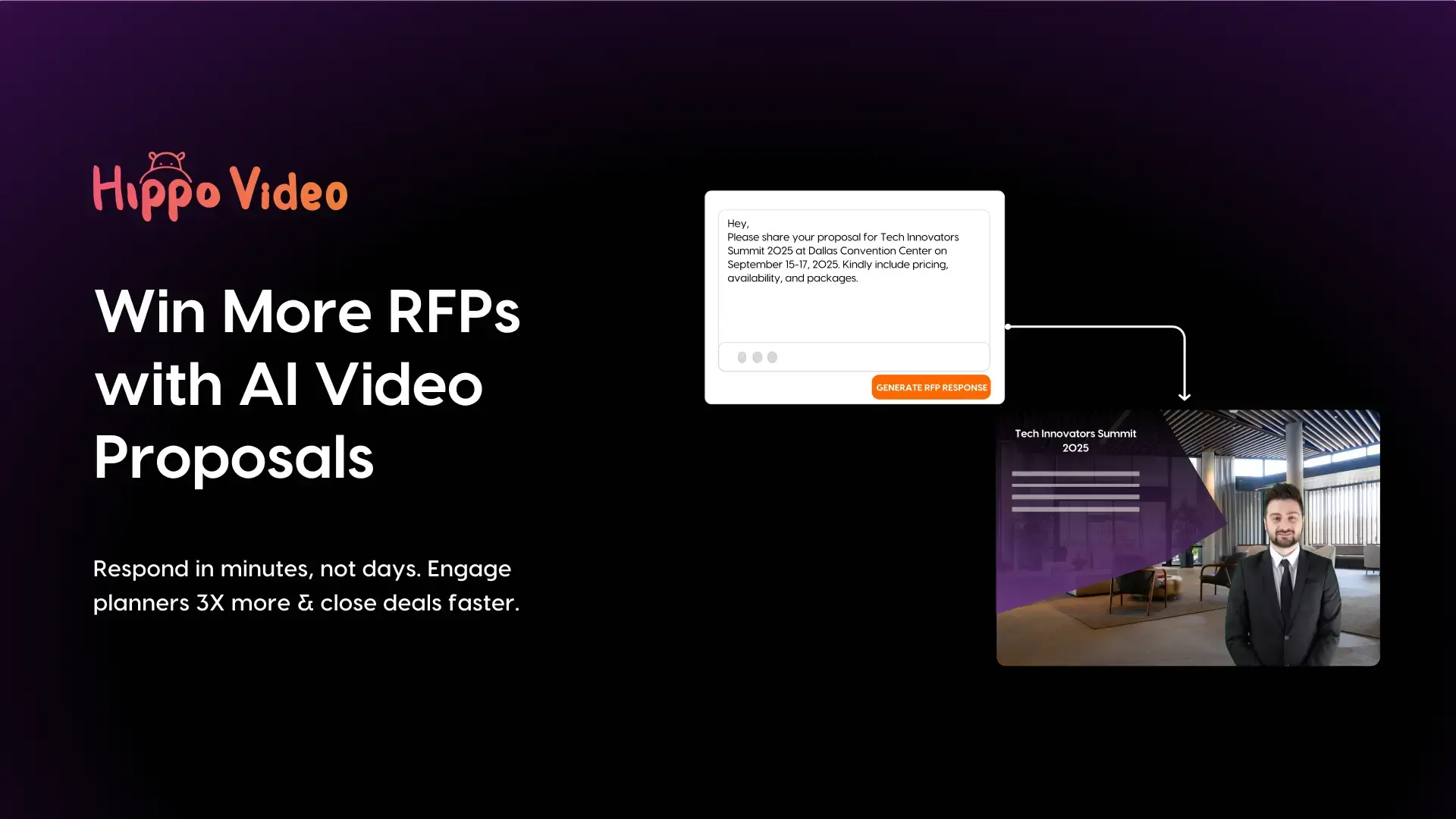 Video Rfp Win More Hotel RFPs with AI Video Proposals | Hippo Video